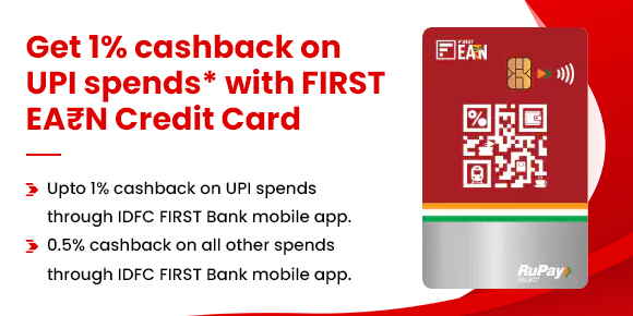 IDFC Rupay Credit Card